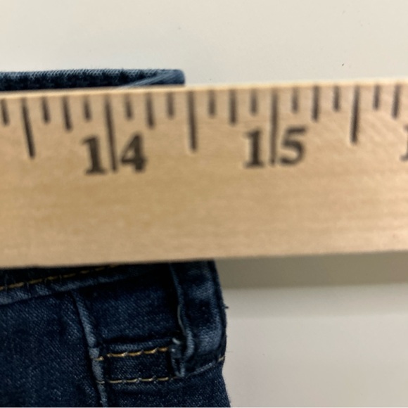 Hollister Jean Legging Women’s Juniors 5 Blue Dark Wash Jeans 27X29 Actual 27X27 - Picture 8 of 12